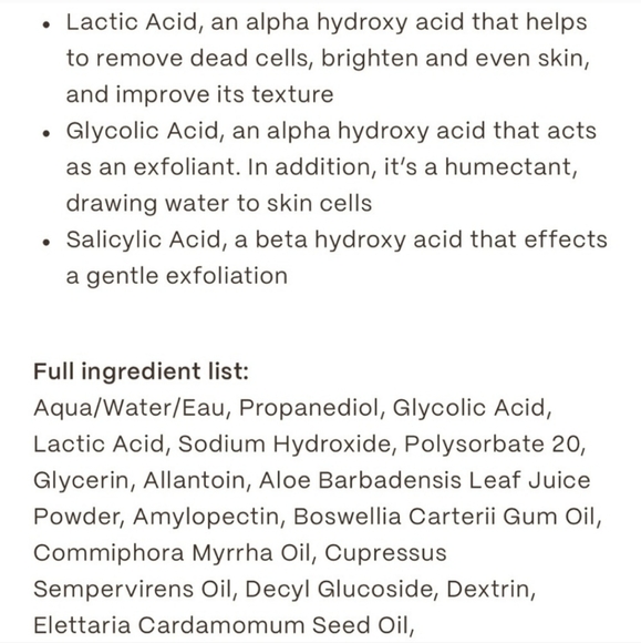 New Twentynine Palms Skincare Mesa Mystic Exfoliating Solution AHA Aloe BHA - Picture 5 of 8